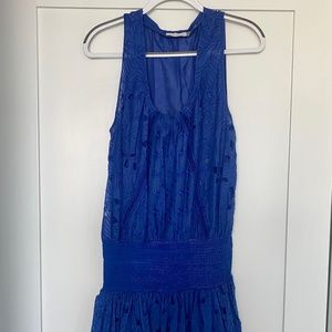 Ramy Brook Royal Blue Beach Cover Up